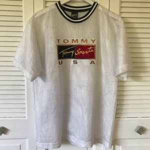 VINTAGE BOOTLEG *TOMMY SPORTS USA* MESH JERSEY